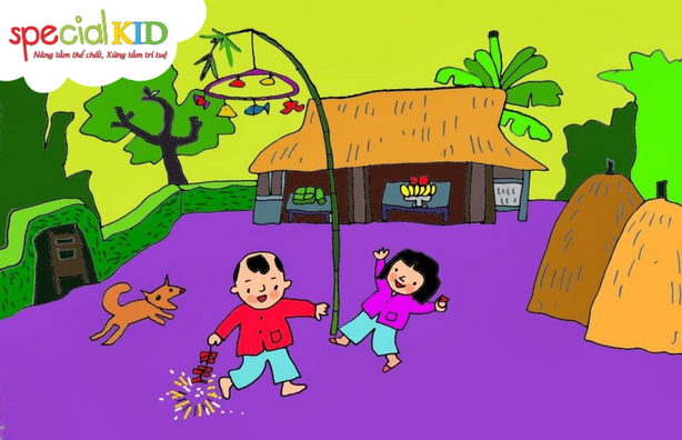 Sự tích cây nêu ngày Tết | Special Kid