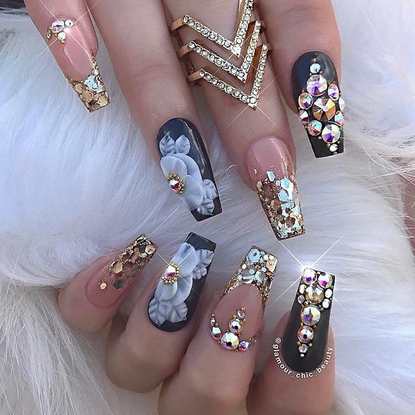 phông nền thảm lông chụp nail