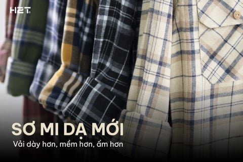 ÁO SƠ MI VẢI DẠ KẺ CARO - ITEMS KHÔNG THỂ THIẾU TRONG NHỮNG NGÀY GIAO MÙA