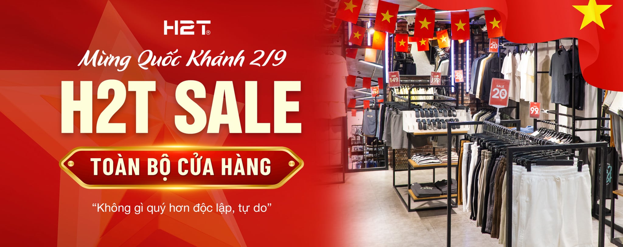 SALE MỪNG QUỐC KHÁNH - TỪ 99K