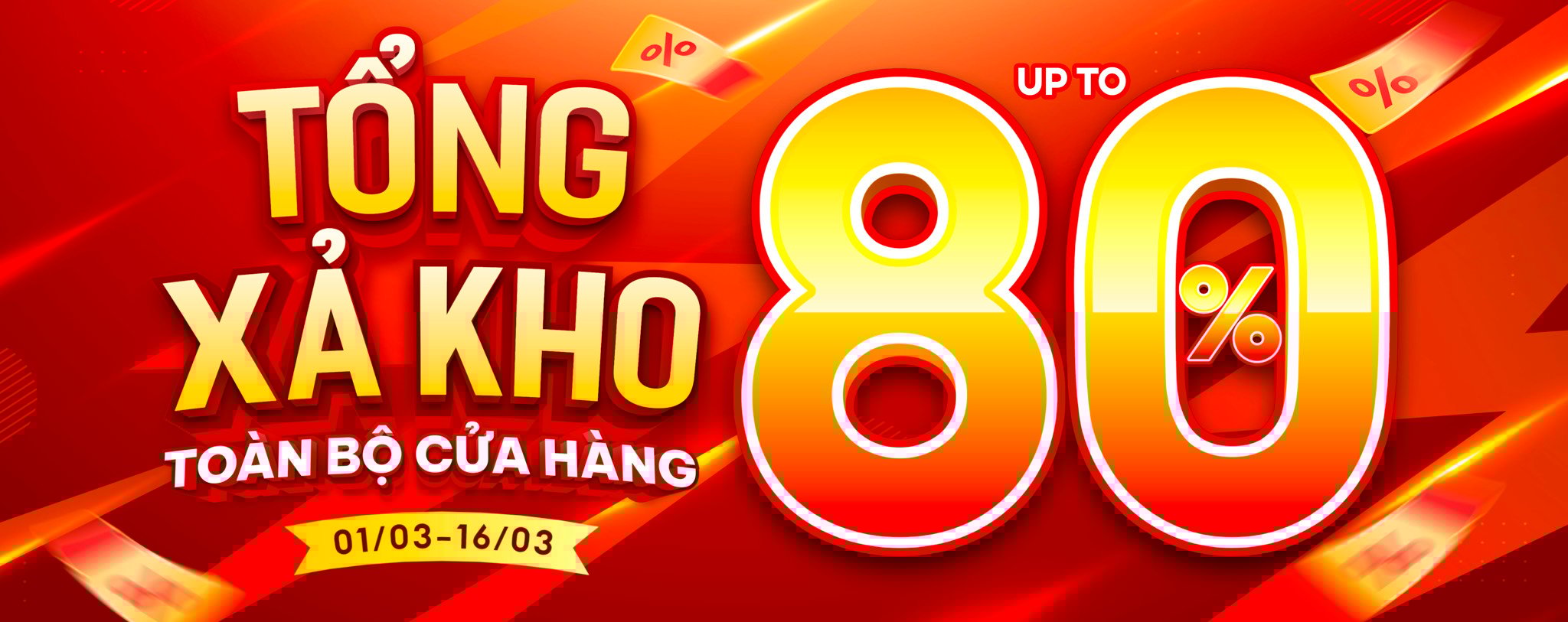 TỔNG XẢ KHO - SALE UPTO 80%