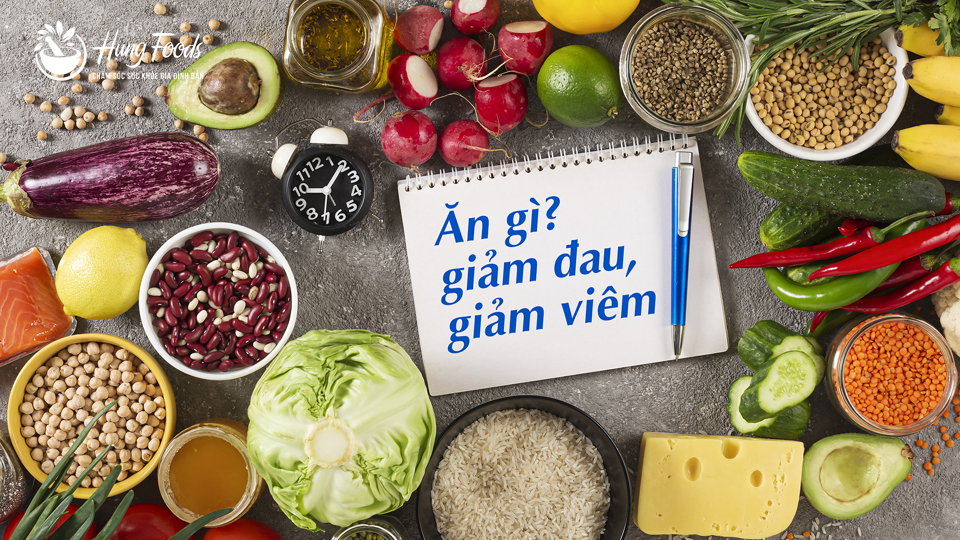 Thực phẩm nào giúp giảm đau và viêm một cách tự nhiên?