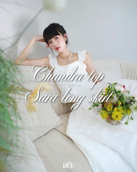 OUTLOOK CHANDRA TOP x RANA LONG SKIRT