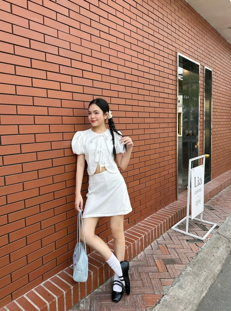 [TRENDY] SIÊU PHẨM SET SUPINK w SKIRT CHO NÀNG DẠO PHỐ