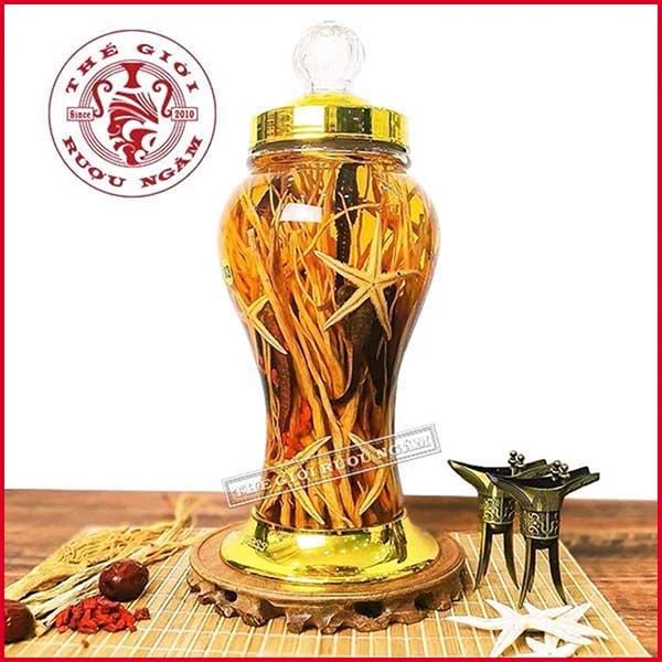 Bình cá ngựa 3 lít ngâm sẵn