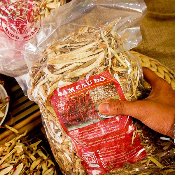 Cách rửa sâm cau tươi
