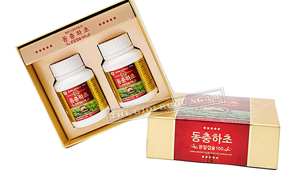 Đông trùng hạ thảo dạng viên Bio Apgold chính hãng Hàn Quốc