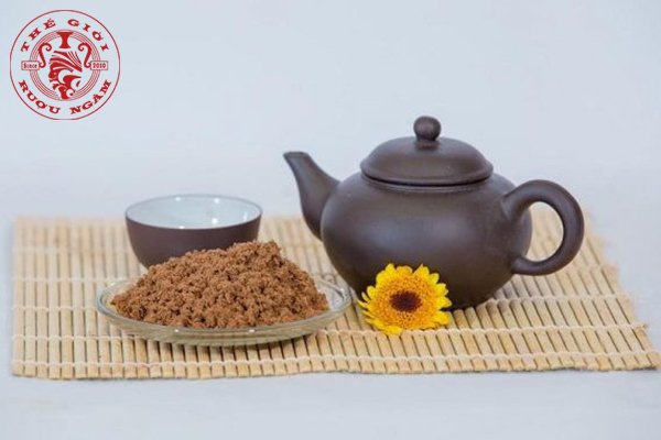 Nấm linh chi vàng Hàn Quốc nghiền bột hãm trà