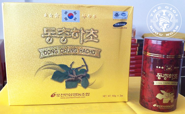 Đông trùng hạ thảo dạng viên nén Pocheon chính hãng Hàn Quốc