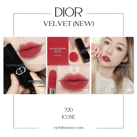Bí mật về Son Dior Velvet Màu 720: Đỉnh cao của Sắc màu và Chất lượng