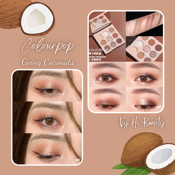 ColourPop Going Coconuts Eyeshadow Palette
