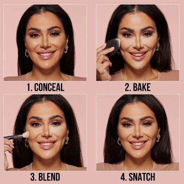 Phấn phủ Huda Beauty hợp da khô