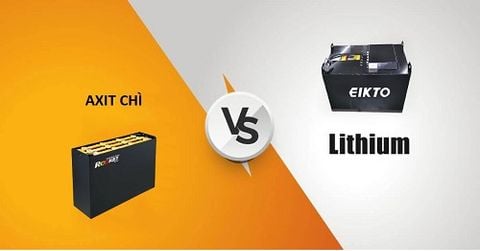 Các công nghệ pin xe nâng điện hiện đại: Lithium-ion và Axit-chì