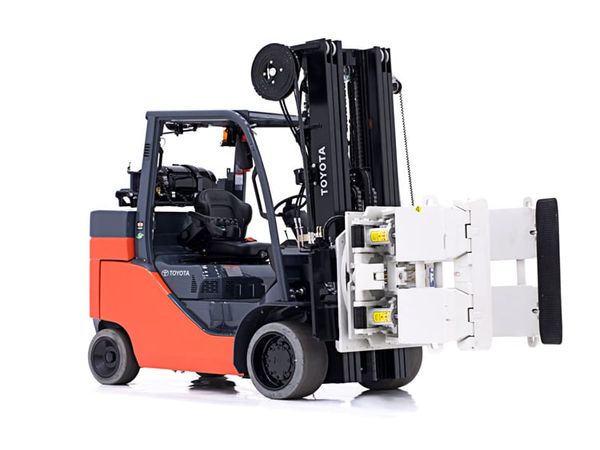 Toyota paper roll clamp