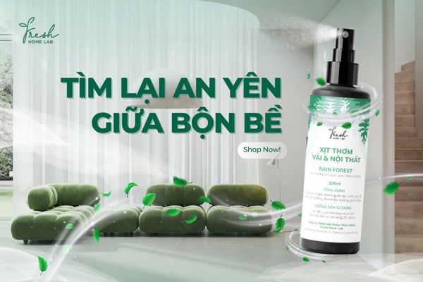 Tìm lại an yên giữa bộn bề cùng xịt thơm phòng tinh dầu thiên nhiên