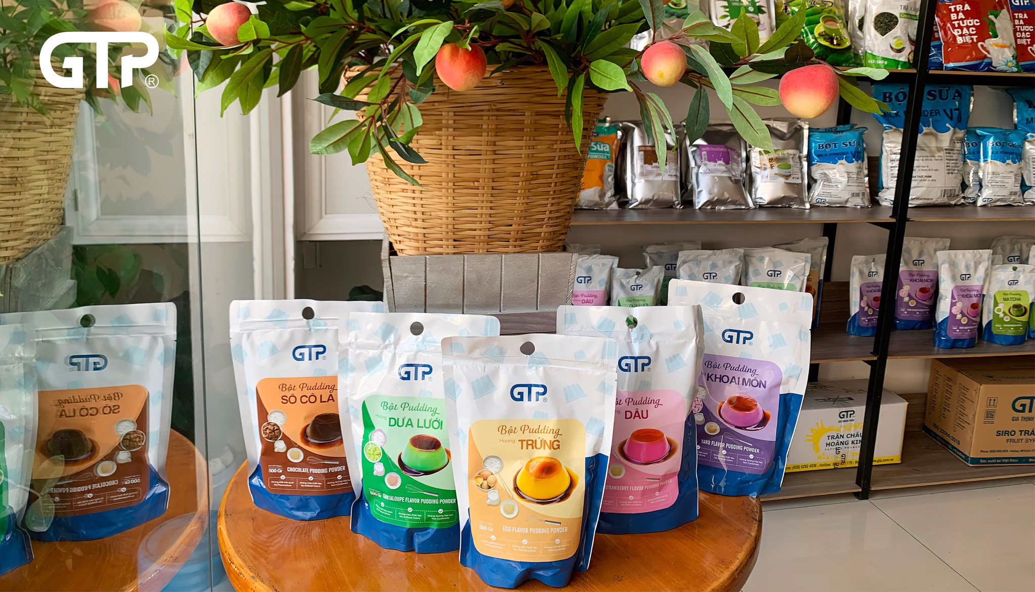 Những ứng dụng tuyệt vời khi dùng bột pudding trà sữa GTP