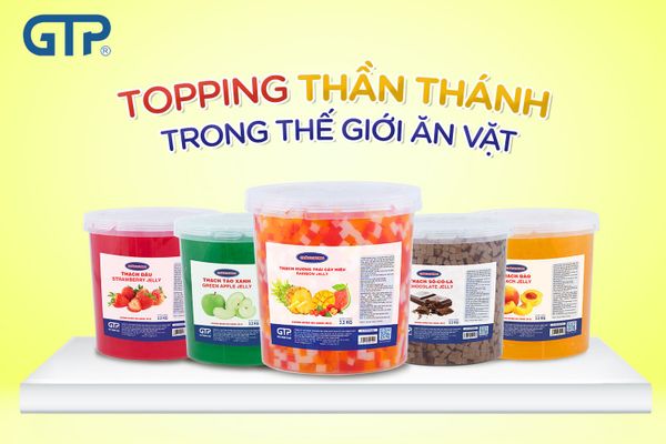 5 lý do không thể bỏ qua thạch trái cây trà sữa Châu Lương