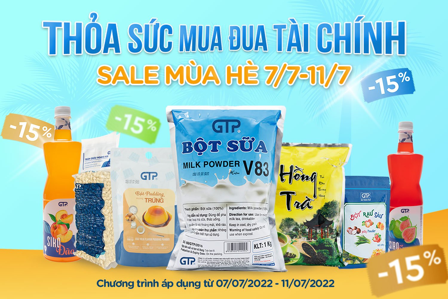 Cùng chủ quán vượt “bão giá”: GTP giảm 15% toàn bộ nguyên liệu