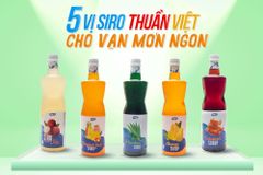 5 vị siro "thần thánh" mọi lứa tuổi đều ưa chuộng!