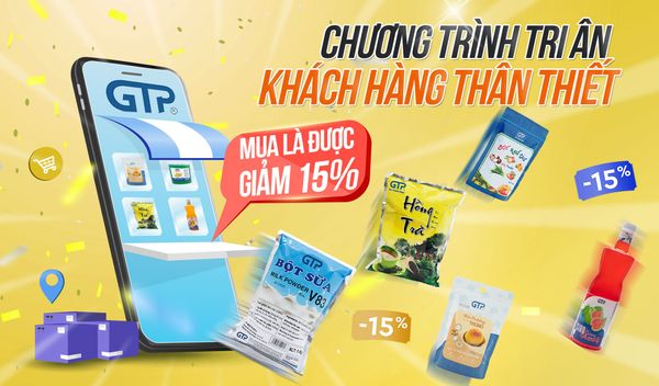 GTP tri ân khách hàng thân thiết tháng 8, cứ mua là giảm!