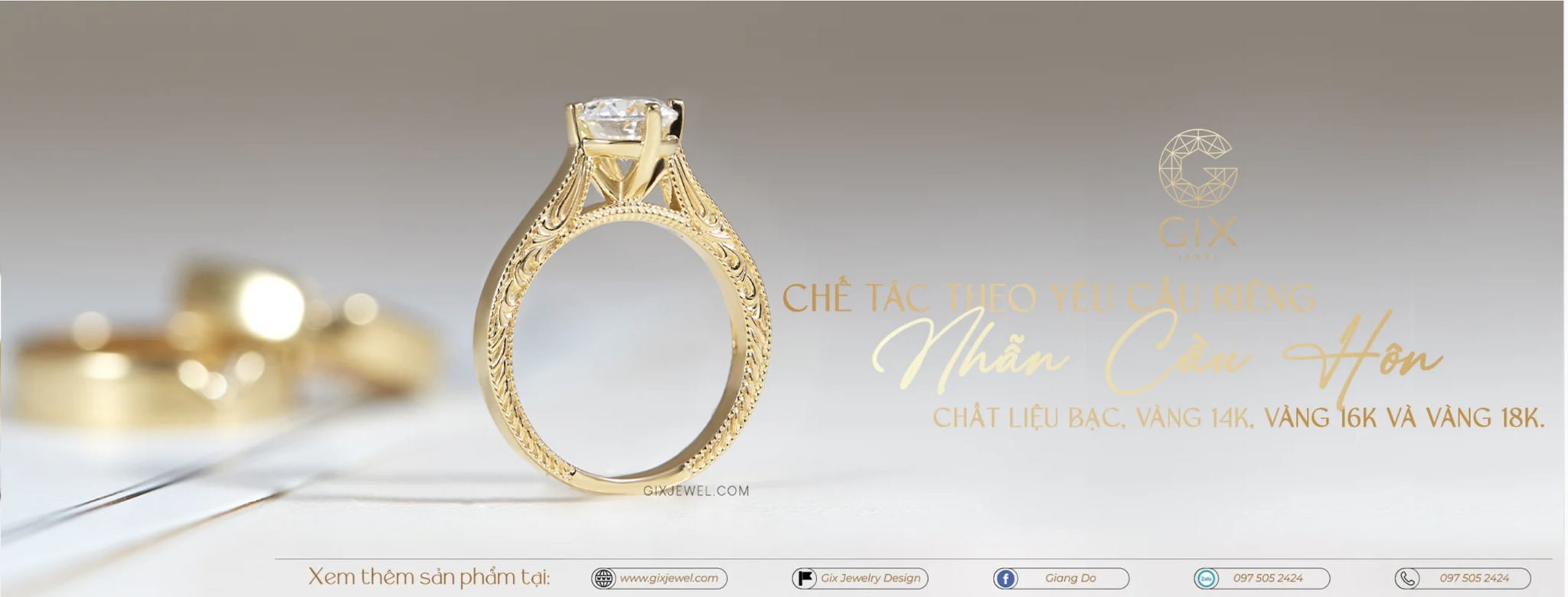 Nhẫn Cầu Hôn Kim Cương