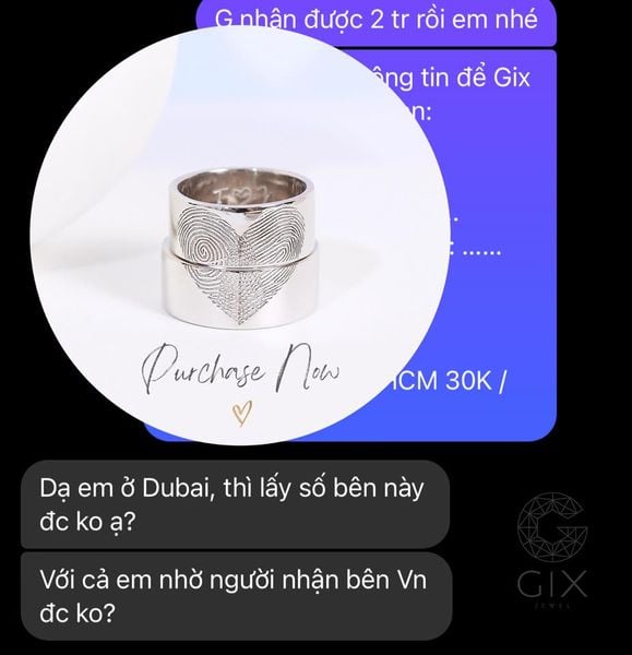 mua nhẫn cưới trả góp