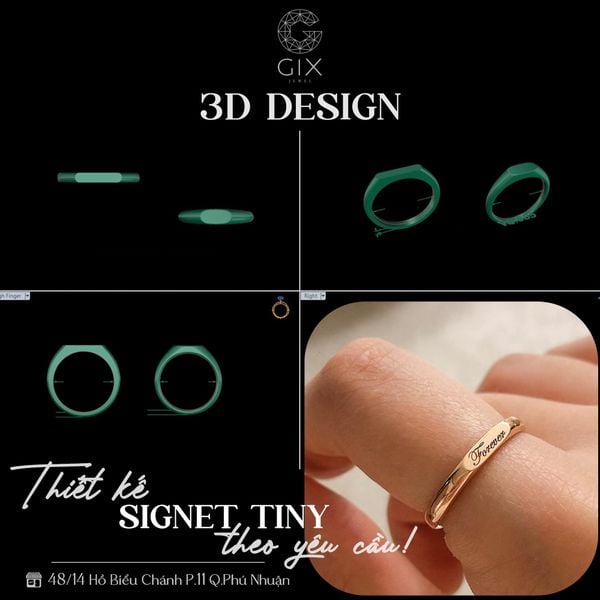 nữ đeo nhẫn ngón trỏ tay trái