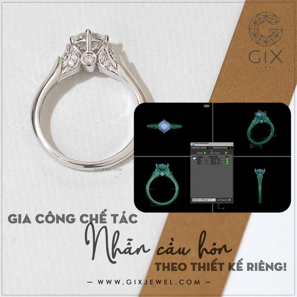 nhẫn cầu hôn nên mua mấy cái