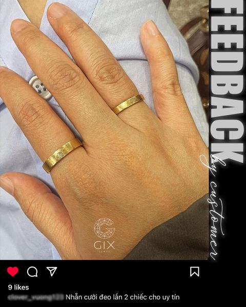 nhẫn cưới khắc tên