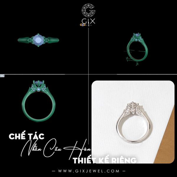 nhẫn cầu hôn giá bao nhiêu