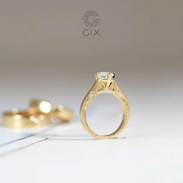 nhẫn cầu hôn vàng 18k giá bao nhiêu