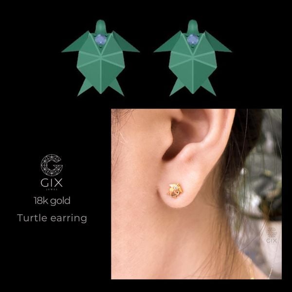 khuyên tai cho người tai to