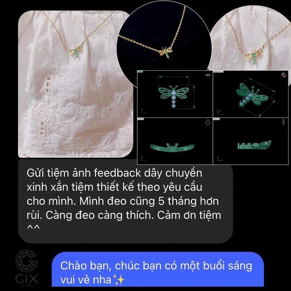 BST dây chuyền nữ