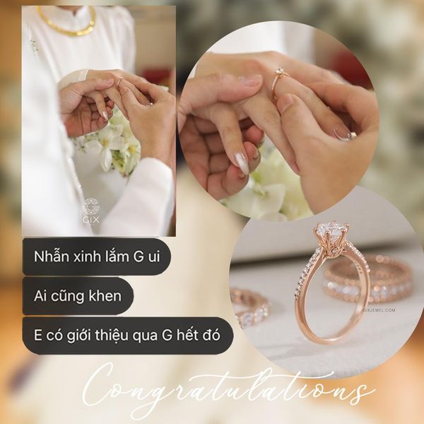 giá nhẫn cầu hôn kim cương là bao nhiêu
