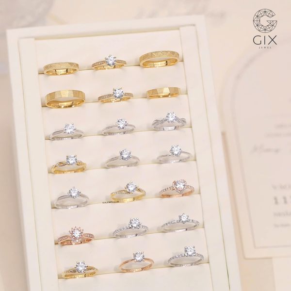 nhẫn cầu hôn vàng 18k giá bao nhiêu