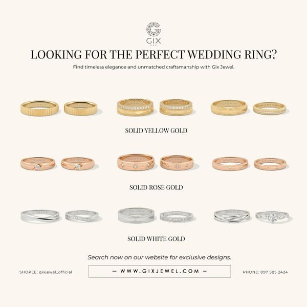 nhẫn cưới giá bao nhiêu