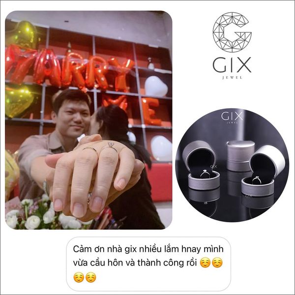 cầu hôn nhẫn bạc