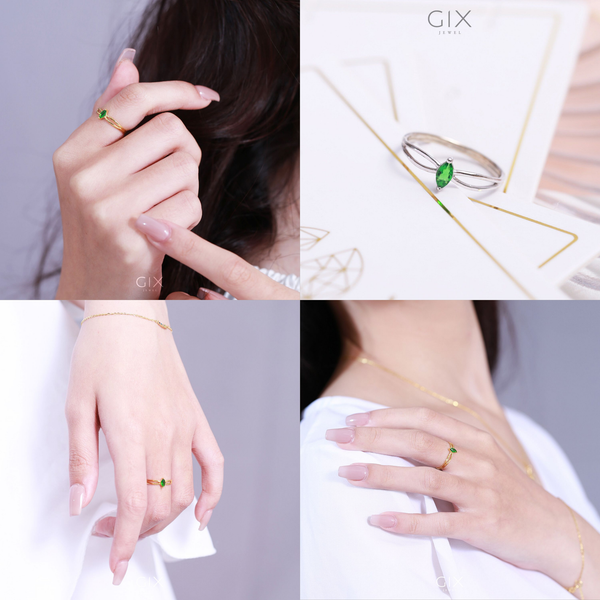 nữ mệnh mộc đeo nhẫn ngón nào