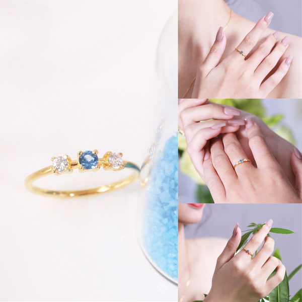 nữ mệnh mộc đeo nhẫn ngón nào