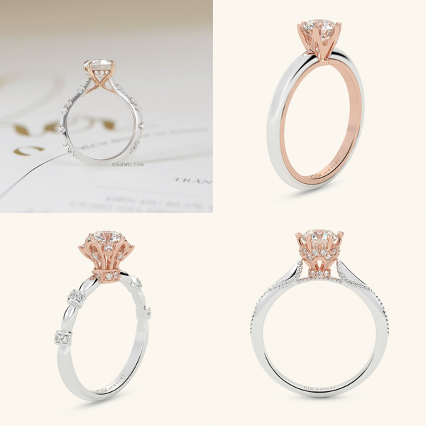 nhẫn cầu hôn chọn chất liệu gì