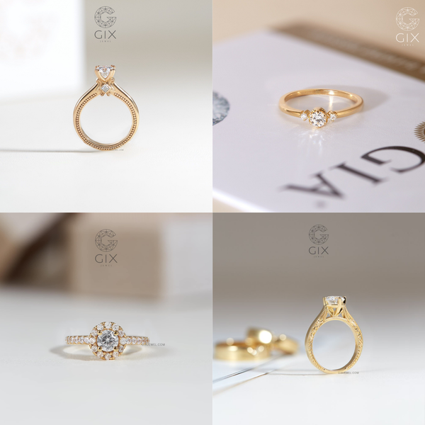 nhẫn cầu hôn chọn chất liệu gì