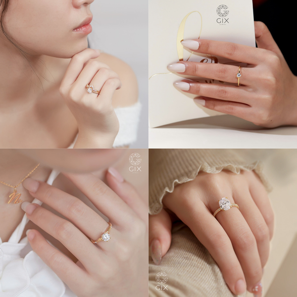 nhẫn cầu hôn chọn chất liệu gì