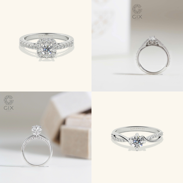 nhẫn cầu hôn chọn chất liệu gì