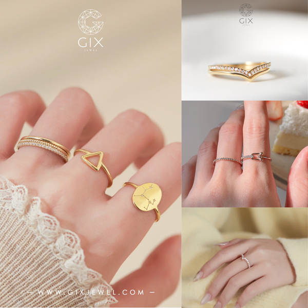 các kiểu nhẫn nữ