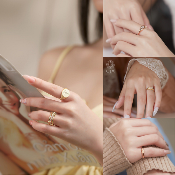 các kiểu nhẫn nữ
