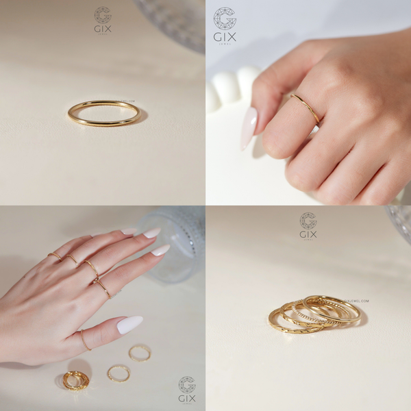 các kiểu nhẫn nữ