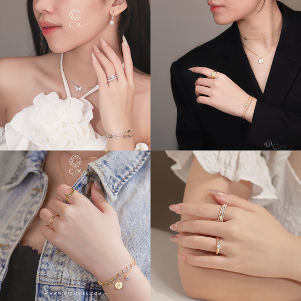 các kiểu nhẫn nữ