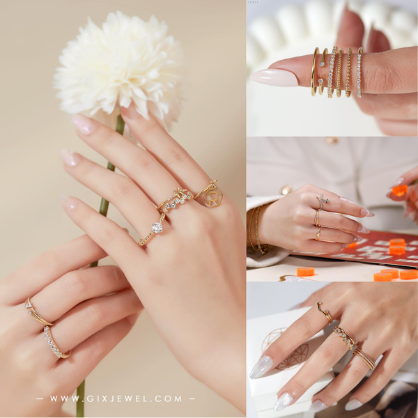 các kiểu nhẫn nữ