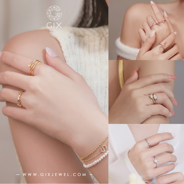 các kiểu nhẫn nữ