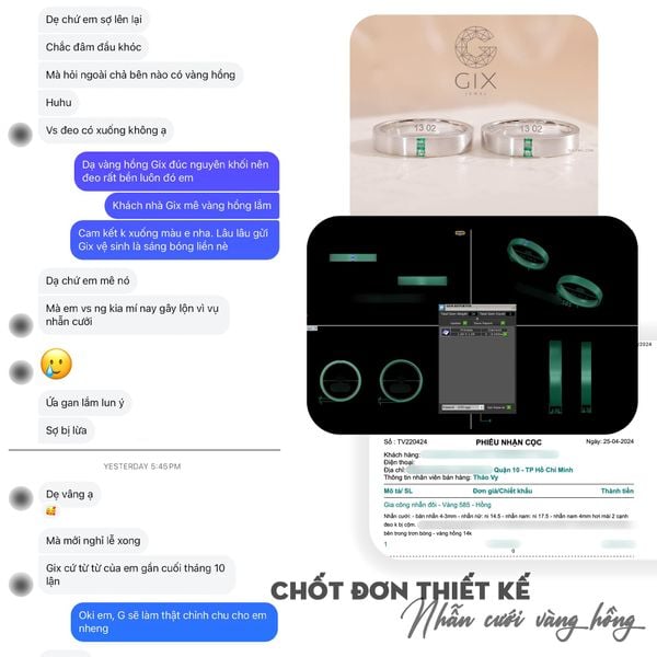 mua nhẫn cưới trả góp
